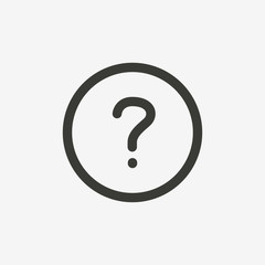 question outline icon