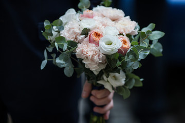 The bouquet for bride