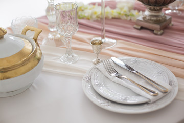 decorated table