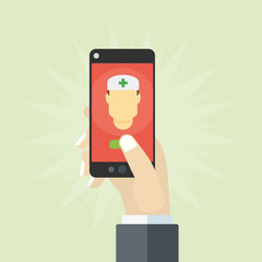 Mobile health care concept