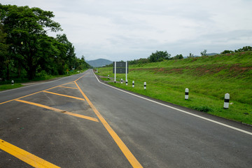 The country road