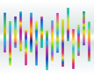 colorful gradation striped pattern background, abstract vector illustration