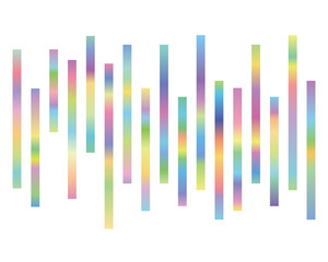 colorful gradation striped pattern background, abstract vector illustration