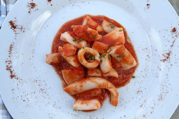 calamars à l'armoricaine 05082016
