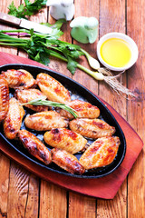 fried chicken wings