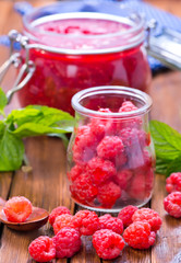raspberry and jam