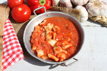 calamars à l'armoricaine 05082016