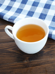 Hot tea.