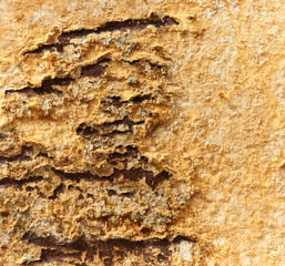 Texture of a rust. Corroded metal close-up