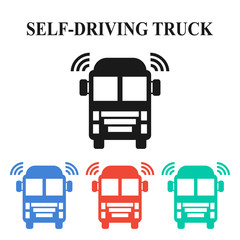 Self-driving truck