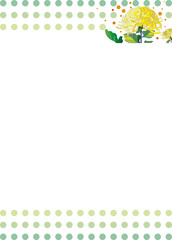 菊のタイトルバック