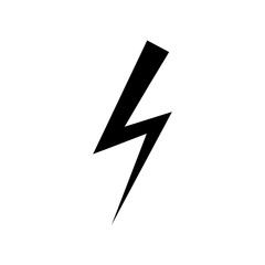 Electricity icon. Lightning symbol. Levin sign. Vector illustrat