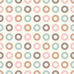 Seamless vector decorative background with decorative rings. Print. Cloth design, wallpaper.