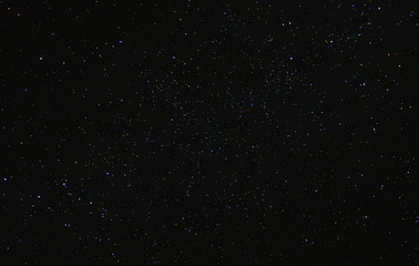 The stars in the night sky.