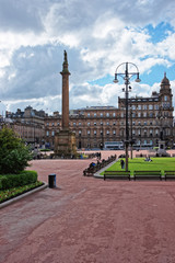 George Square in the city center of Glasgow