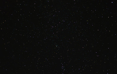 The stars in the night sky.