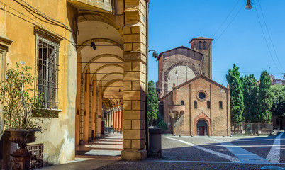 Basilica of Santo Stefano in Bologna. Emilia-Romagna. Italy. © Álvaro Germán Vilela