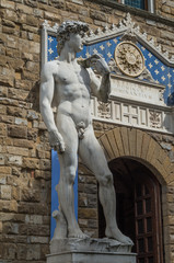 Florence has many famous and historical statues and sculptures within all its public areas