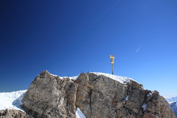 Fototapeta premium Zugspitze summit