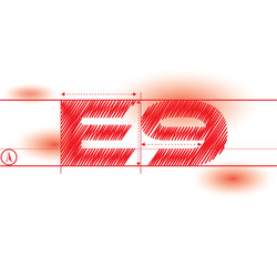e9 redprint font