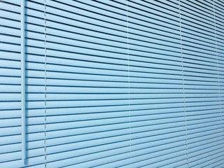 blue blinds for window