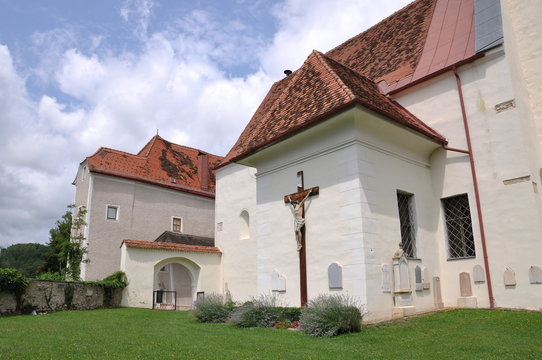 Piber, K&ouml;flach, Katholische Kirche, Pfarrkirche, romanisch, gotisch, Heiliger Andreas, Landkirche
