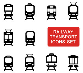 train set with red signboard