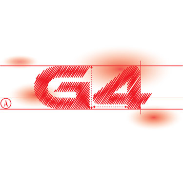 g4 redprint font