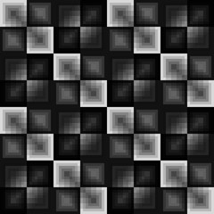 Abstract squares seamless pattern.