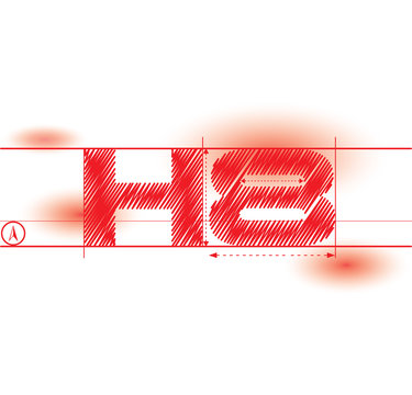 h8 redprint font