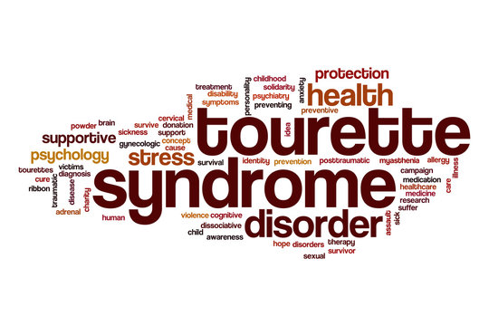 Tourette Syndrome Word Cloud Concept