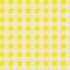 Seamless green grey checkered tablecloth pattern