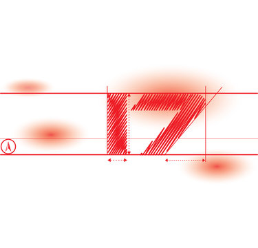 i7 redprint font