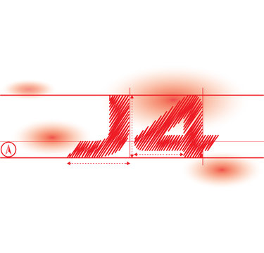 j4 redprint font