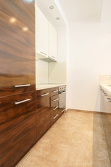 Interior of a guest house kitchen