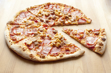 Italian Delicious Hot Pizza.