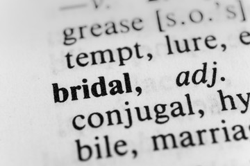 Obraz premium Bridal