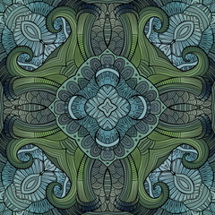 Abstract vector tribal ethnic background