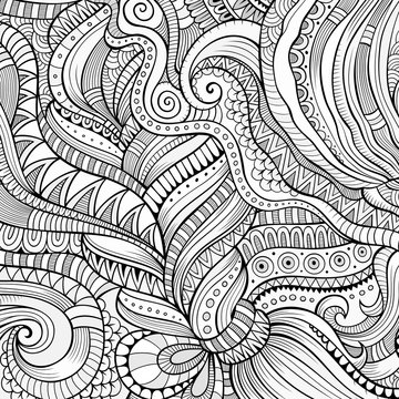 Decorative ethnic vector background