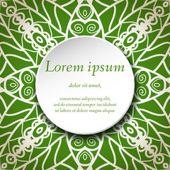 Vector design templates. Seamless abstract pattern, hand drawn texture for Wedding, Bridal, Valentine's day or Birthday Invitations, Cards, Flyers. Floral vintage geometric background. 
