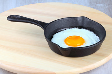 Pan with Egg