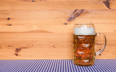 Maß Bier Bayern Biergarten Oktoberfest Hintergrund