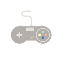 Joystick vector illustration. Vedeo game controller. Joystick fo