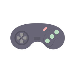 Joystick vector illustration. Vedeo game controller. Joystick fo