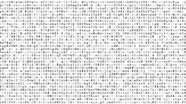 Running encrypted data