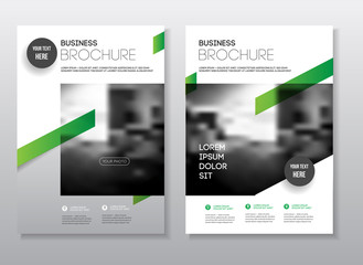 Abstract business Flyer design vector template in A4 size. Docum