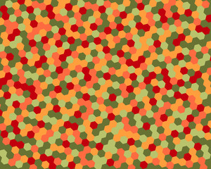 Abstract background hexagon. Vector illustration.