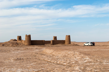 Small Caravansary in Lut Desert, Iran