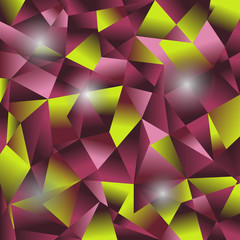 Obraz premium Polygon background. Abstract texture