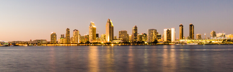 San Diego cityscape, USA